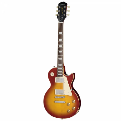 Epiphone Les Paul Standard 50s - Washed Cherry Sunburst i gruppen Strnginstrument / Gitarr / Elgitarr hos Musikanten i Ume AB (613321)