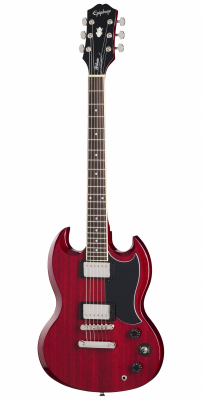 Epiphone SG Tribute - Cherry i gruppen Strnginstrument / Gitarr / Elgitarr hos Musikanten i Ume AB (613360)