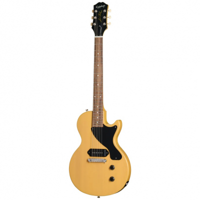 Epiphone Les Paul Junior - TV Yellow i gruppen Stränginstrument / Gitarr / Elgitarr hos Musikanten i Umeå AB (625989)