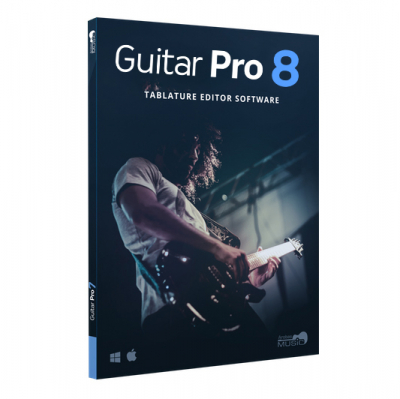 Guitar Pro 8 - Download i gruppen Live & Studio / Studio / Mjukvara hos Musikanten i Ume AB (63-IPXGPRD)