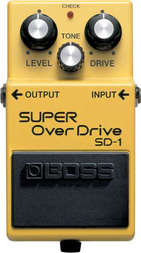 Boss SD-1 Super Overdrive i gruppen Strnginstrument / Effekter / Effektpedaler gitarr hos Musikanten i Ume AB (7-1965)