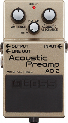 Boss AD-2 Acoustic Processor i gruppen Strnginstrument / Effekter / Effektpedaler gitarr hos Musikanten i Ume AB (7-AD2)