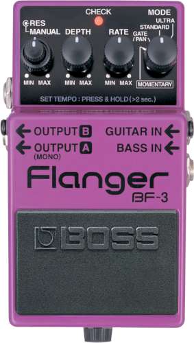 Boss BF-3 Flanger i gruppen Strnginstrument / Effekter / Effektpedaler gitarr hos Musikanten i Ume AB (7-BF3)