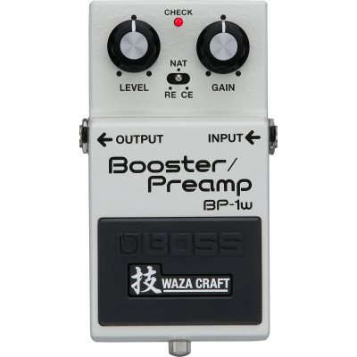 Boss BP-1W Booster Preamp i gruppen Strnginstrument / Effekter / Effektpedaler gitarr hos Musikanten i Ume AB (7-BP1W)