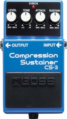 Boss CS-3 Compressor Sustainer i gruppen Strnginstrument / Effekter / Effektpedaler gitarr hos Musikanten i Ume AB (7-CS3)