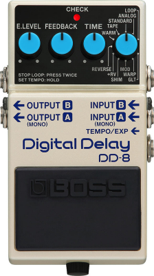 Boss DD-8 Digital Delay i gruppen Strnginstrument / Effekter / Effektpedaler bas hos Musikanten i Ume AB (7-DD8)