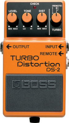 Boss DS-2 Turbo Distortion i gruppen Strnginstrument / Effekter / Effektpedaler gitarr hos Musikanten i Ume AB (7-DS2)