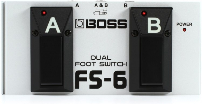 Boss FS-6 Dual Footswitch i gruppen Strnginstrument / Effekter / Switchar & controllers hos Musikanten i Ume AB (7-FS6)