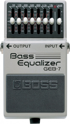 Boss GEB-7 Bass Equalizer i gruppen Strnginstrument / Effekter / Effektpedaler bas hos Musikanten i Ume AB (7-GEB7)