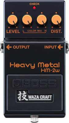 Boss HM-2W Heavy Metal Waza Craft i gruppen Strnginstrument / Effekter / Effektpedaler gitarr hos Musikanten i Ume AB (7-HM2W)