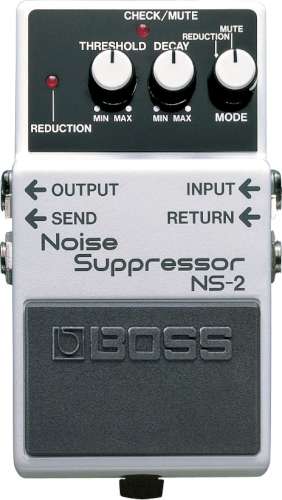 Boss NS-2 Noise Supressor i gruppen Strnginstrument / Effekter / Effektpedaler gitarr hos Musikanten i Ume AB (7-NS2)