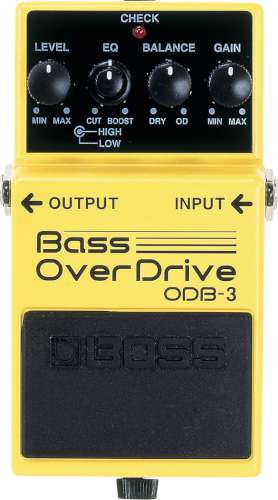 Boss ODB-3 Bass Overdrive i gruppen Strnginstrument / Effekter / Effektpedaler bas hos Musikanten i Ume AB (7-ODB3)