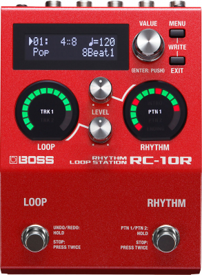 Boss RC-10R Rhythm Loop Station i gruppen Strnginstrument / Effekter / Looppedaler hos Musikanten i Ume AB (7-RC10R)