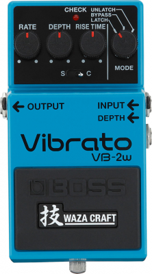 Boss VB-2W Vibrato Waza Craft i gruppen Strnginstrument / Effekter / Effektpedaler gitarr hos Musikanten i Ume AB (7-VB2W)