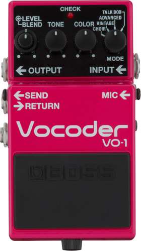 Boss VO-1 Vocoder i gruppen Strnginstrument / Effekter / Effektpedaler gitarr hos Musikanten i Ume AB (7-VO1)