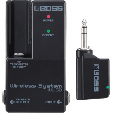 Boss WL-50 Wireless Guitar System for Pedalboard i gruppen Strnginstrument / Tillbehr / Trdlsa system hos Musikanten i Ume AB (7-WL50)