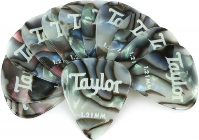 Taylor Celluloid 351 Abalone Plektrum 1.21 [12-pack] i gruppen Strnginstrument / Tillbehr / Plektrum & Plektrumhllare hos Musikanten i Ume AB (80737)