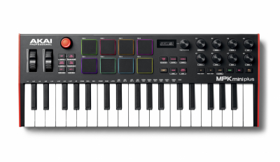 Akai MPK Mini Plus i gruppen Live & Studio / Studio / MIDI Controllers hos Musikanten i Ume AB (998993)