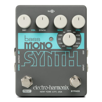 Electro Harmonix Bass Mono Synth i gruppen Strnginstrument / Effekter / Effektpedaler bas hos Musikanten i Ume AB (BASSMONOSYN)