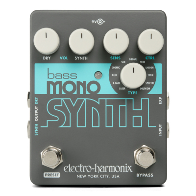 Electro Harmonix Bass Mono Synth i gruppen Stränginstrument / Effekter / Effektpedaler bas hos Musikanten i Umeå AB (BASSMONOSYN)
