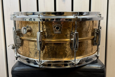 Ludwig Hammered Bronze virvel 14x6.5 - Begagnad i gruppen Slagverk / Akustiska trummor / Virveltrummor hos Musikanten i Ume� AB (BIN7001059)