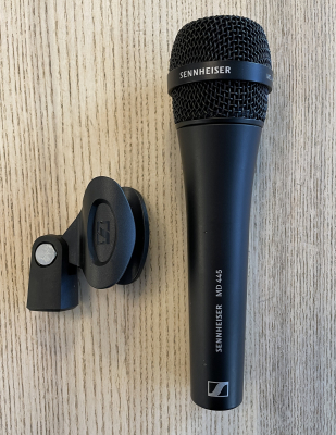 Sennheiser MD445 Mikrofon - begagnad i gruppen Live & Studio / Mikrofoner / Mikrofoner hos Musikanten i Ume AB (BIN700417)