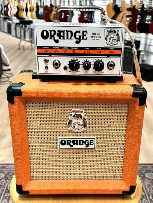 Orange Micro Terror + Orange PPC108 - begagnad i gruppen Str�nginstrument / F�rst�rkare / Elgitarr hos Musikanten i Ume� AB (BIN701013)