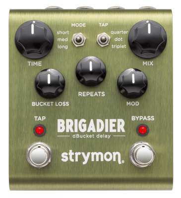 Strymon Brigadier dBucket Delay i gruppen Strnginstrument / Effekter / Effektpedaler gitarr hos Musikanten i Ume AB (BRIGADIER)