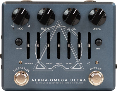 Darkglass Alpha Omega Ultra V2 i gruppen Strnginstrument / Effekter / Effektpedaler bas hos Musikanten i Ume AB (DGAOUV2AUX)