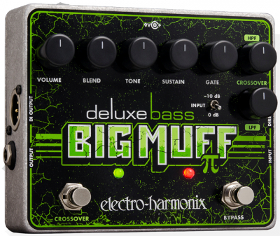 Electro Harmonix Deluxe Bass Big Muff Pi i gruppen Strnginstrument / Effekter / Effektpedaler bas hos Musikanten i Ume AB (EHX-DLXBASSMUFF)