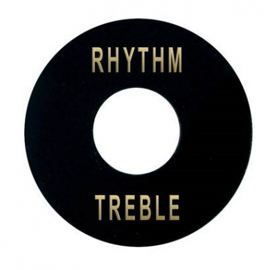 Boston EP-508-B Toggle Switch Plate - Black i gruppen Strnginstrument / Tillbehr / Reservdelar hos Musikanten i Ume AB (EP508B)
