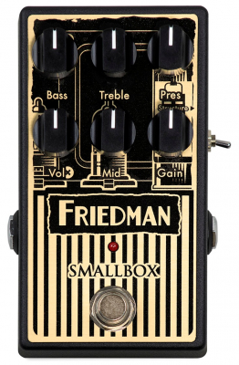 Friedman Small Box Overdrive i gruppen Strnginstrument / Effekter / Effektpedaler gitarr hos Musikanten i Ume AB (GHAFPSMBX)