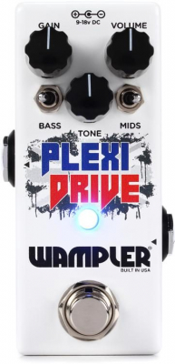 Wampler Plexi-Drive Mini i gruppen Strnginstrument / Effekter / Effektpedaler gitarr hos Musikanten i Ume AB (GHAPLXMINI)