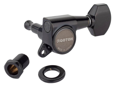 Gotoh SG381 Mekanik 6-inline - cosmo black i gruppen Str�nginstrument / Tillbeh�r / Reservdelar hos Musikanten i Ume� AB (GTH13841)