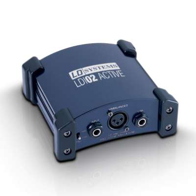 LD Systems LDI02 DI Box i gruppen Live & Studio / Rack & Signalboxar / DI Boxar hos Musikanten i Ume AB (LDI02)