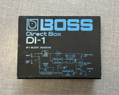 Boss DI-1 -  Begagnad i gruppen Live & Studio / Rack & Signalboxar / DI Boxar hos Musikanten i Ume� AB (M700999)