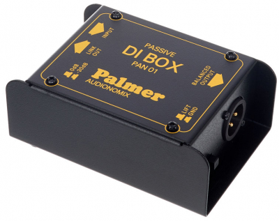 Palmer PAN01 Passiv Mono DI-Box i gruppen Live & Studio / Rack & Signalboxar / DI Boxar hos Musikanten i Ume AB (PAN01)