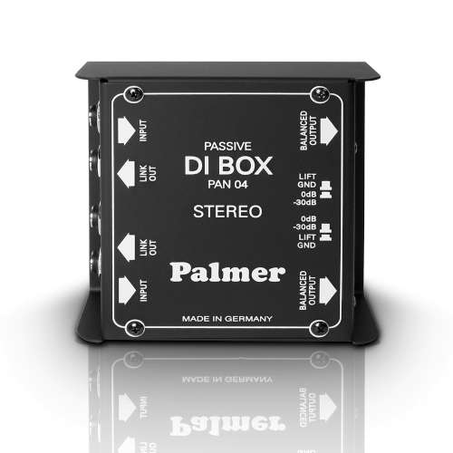 Palmer PAN04 Passiv Stereo DI-Box i gruppen Live & Studio / Rack & Signalboxar / DI Boxar hos Musikanten i Ume AB (PAN04)