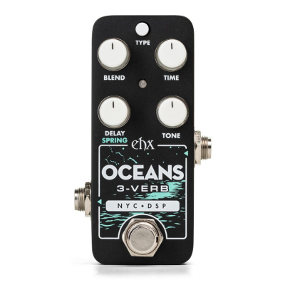 Electro Harmonix Pico Oceans 3-Verb Reverb i gruppen Stränginstrument / Effekter / Effektpedaler gitarr hos Musikanten i Umeå AB (PICOOCEANS3)