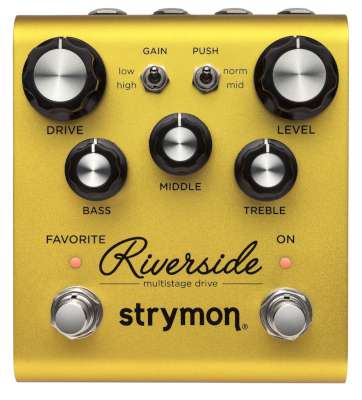 Strymon Riverside Multistage Drive i gruppen Strnginstrument / Effekter / Effektpedaler gitarr hos Musikanten i Ume AB (RIVERSIDE)