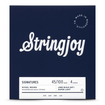 Stringjoy Signatures Bass 45-100 i gruppen Strnginstrument / Strngar / Elbasstrngar hos Musikanten i Ume AB (SJBA45100LS)