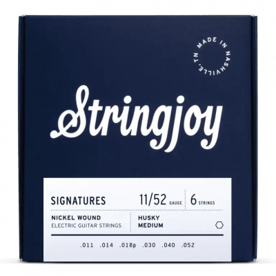 Stringjoy Signatures Electric 11-52 i gruppen Strnginstrument / Strngar / Elgitarrstrngar hos Musikanten i Ume AB (SJHSK11)