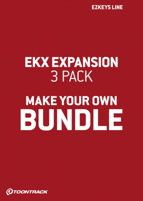 Toontrack EKX Value Pack - Download i gruppen Live & Studio / Mjukvara hos Musikanten i Umeå AB (TT052)