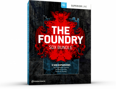 Toontrack SDX The Foundry Bundle - Download i gruppen Live & Studio / Studio / Mjukvara hos Musikanten i Ume AB (TT076SN)