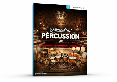Toontrack SDX Orchestral Percussion - Download i gruppen Live & Studio / Studio / Mjukvara hos Musikanten i Ume AB (TT432)