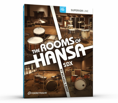 Toontrack SDX The Rooms of Hansa - Download i gruppen Live & Studio / Studio / Mjukvara hos Musikanten i Ume AB (TT466)