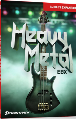 Toontrack EBX Heavy Metal - Download i gruppen Live & Studio / Studio / Mjukvara hos Musikanten i Ume AB (TT537)