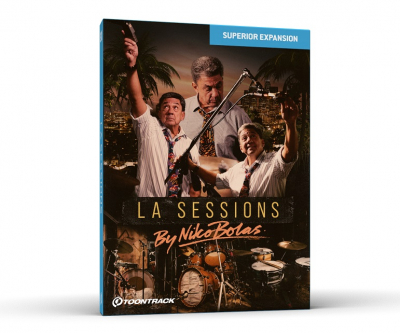 Toontrack SDX LA Sessions - Download i gruppen Live & Studio / Mjukvara hos Musikanten i Umeå AB (TT760)