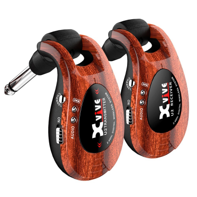 XVive U2 Wireless System - Wood i gruppen Str�nginstrument / Tillbeh�r / Tr�dl�sa system hos Musikanten i Ume� AB (U2WOOD)