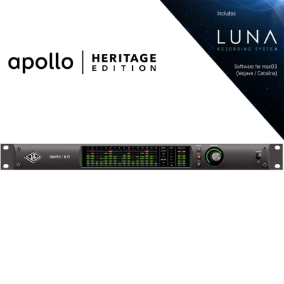 Universal Audio Apollo x16 Heritage Edition i gruppen Live & Studio / Studio / Ljudkort hos Musikanten i Ume AB (UAAPOX16)